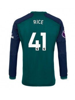 Billige Arsenal Declan Rice #41 Tredjedrakt 2023-24 Langermet